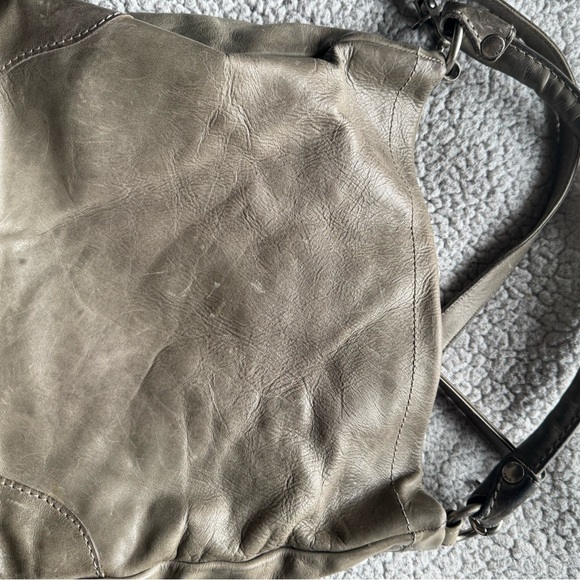 Frye Taupe Leather Shoulder Bag - Picture 2 of 4